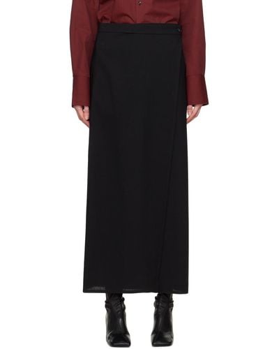 La Collection Jun Midi Skirt - Black