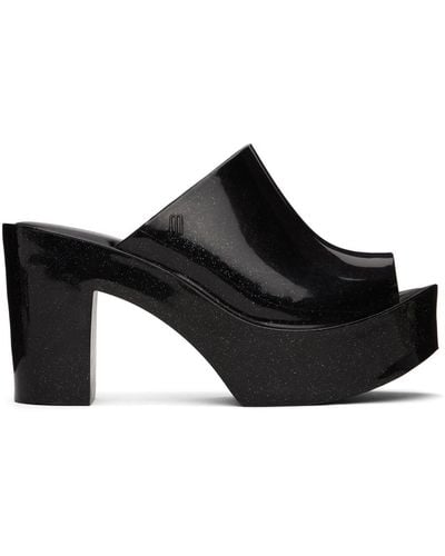 Melissa Black Ad Mules