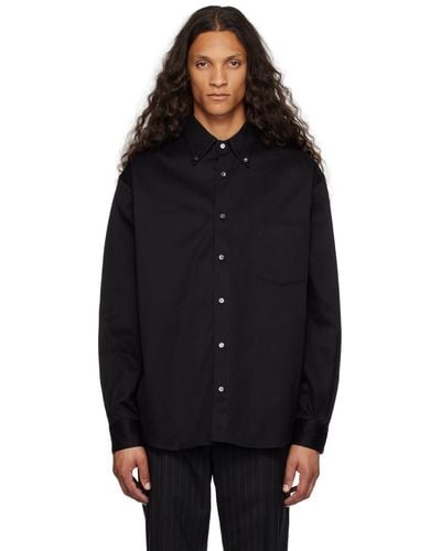 Acne Studios Black Button-up Shirt