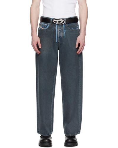 DIESEL Grey 20 D-macro-s Jeans - Black