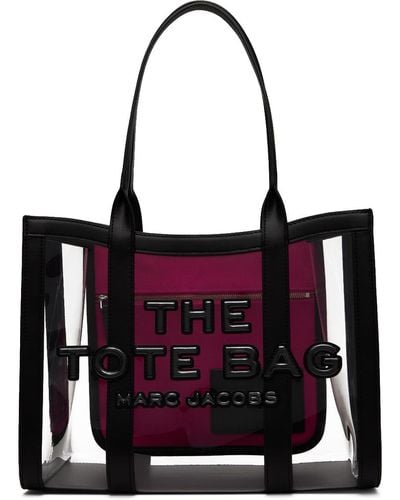 Marc Jacobs 'The Clear Medium' Tote - Red