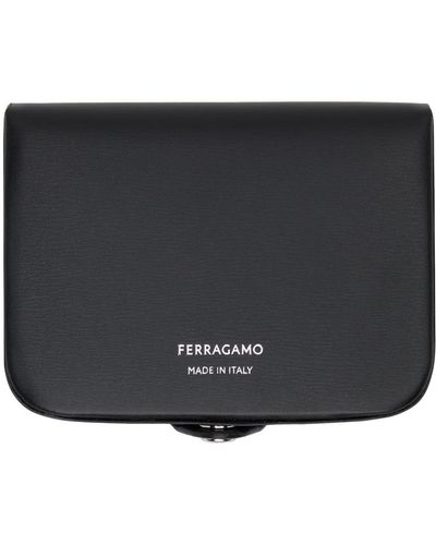 Ferragamo Coin Pocket Wallet - Black