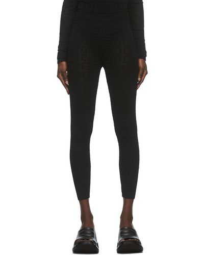 Leggings Givenchy Black size 38 FR in Polyamide - 41986043