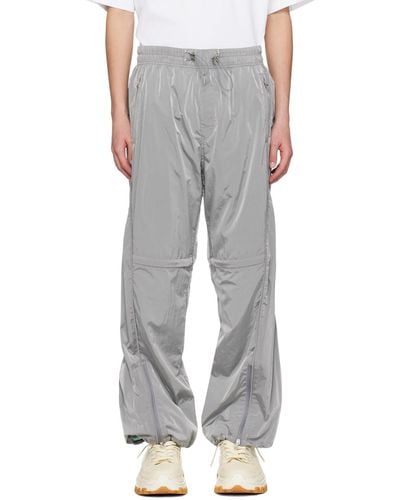 WOOYOUNGMI Panelled Track Trousers - White