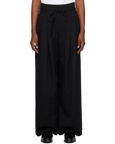 3.1 Phillip Lim Black Relaxed Trousers