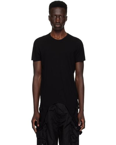 Julius Suspend Tシャツ - ブラック