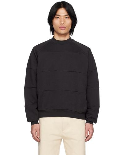 Sunnei Cuts Sweatshirt - Black