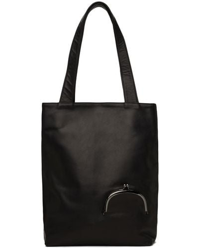 Yohji Yamamoto Black Discord Tote