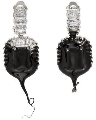 OTTOLINGER Dip Clip Earrings - Black
