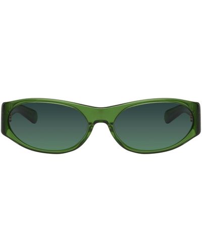 FLATLIST EYEWEAR Eddie Kyu Sunglasses - Green