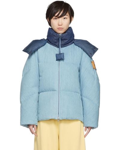 Moncler Genius 1 Moncler Jw Andersonコレクション ブルー Whinfell ダウンジャケット