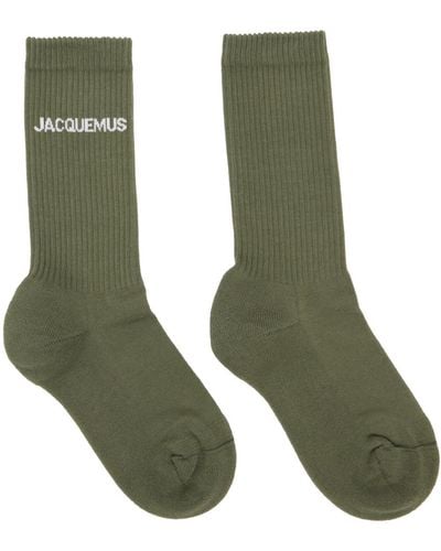 Jacquemus 'les Chaussettes ' Socks - Green
