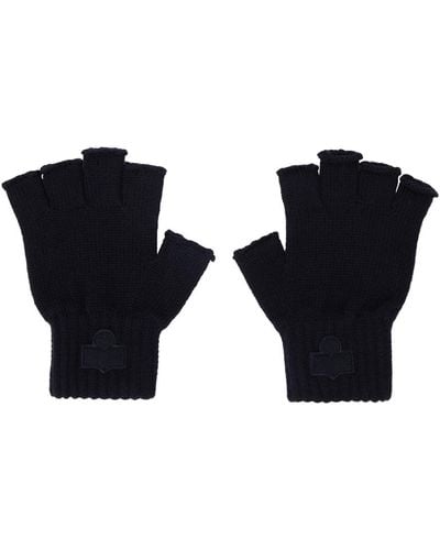 Isabel Marant Blaise Fingerless Gloves - Black