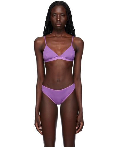 Baserange Soutien-gorge mississippi mauve - Rouge