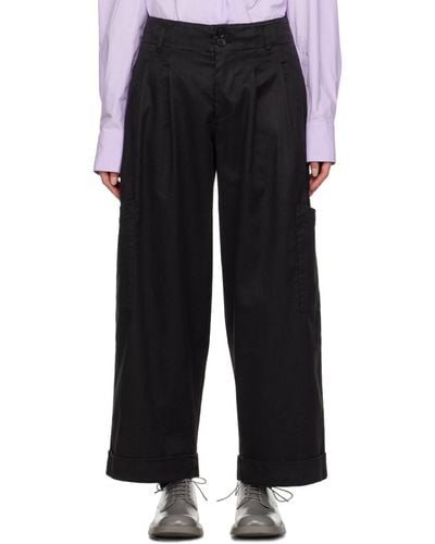 YMC Grease Trousers - Black