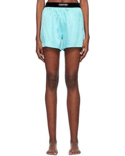 Tom Ford Blue Patch Shorts