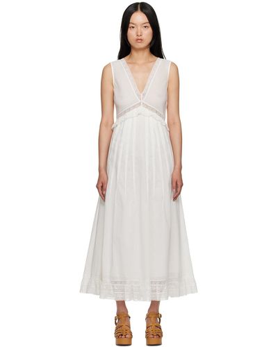 See By Chloé Panelled Maxi Dress - Black