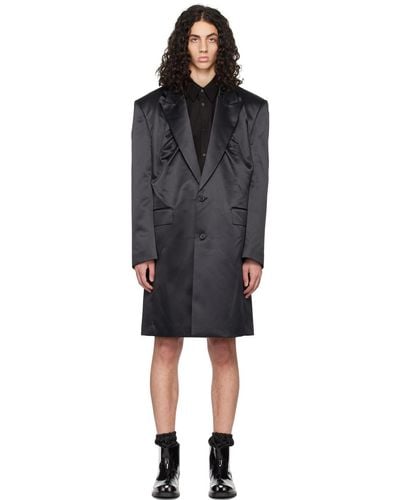 we11done Two-button Coat - Black