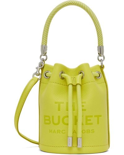 Marc Jacobs The Leather Mini Bucket バッグ - イエロー