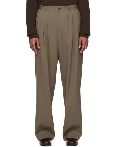 The Row Rufus Trousers - Grey