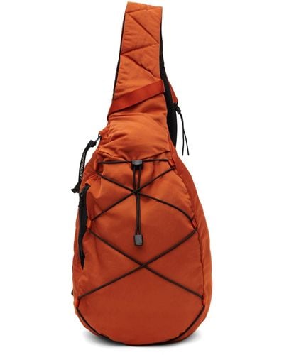 C.P. Company Nylon B Crossbody Bag - Orange