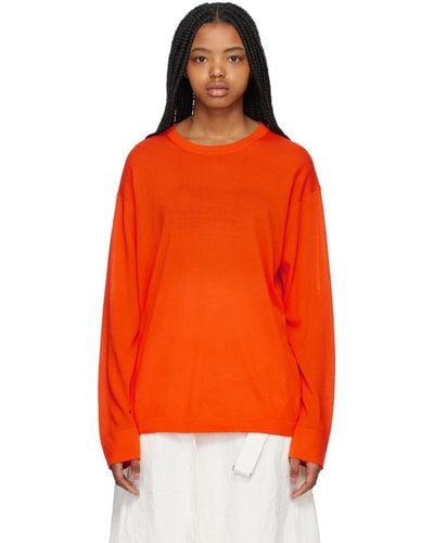 Studio Nicholson Zuka Jumper - Orange