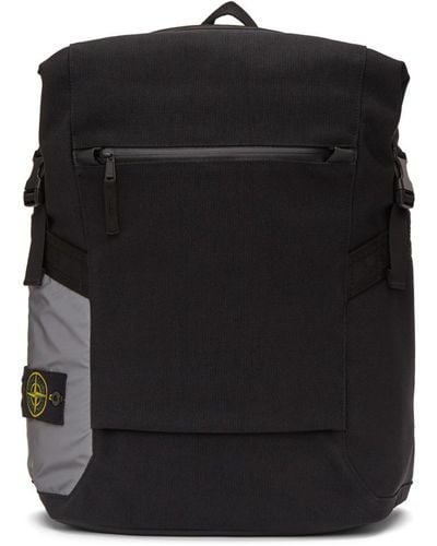 Stone Island Black 91670 Backpack