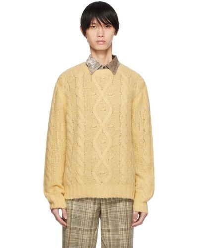 Cmmn Swdn Brushed Sweater - Natural