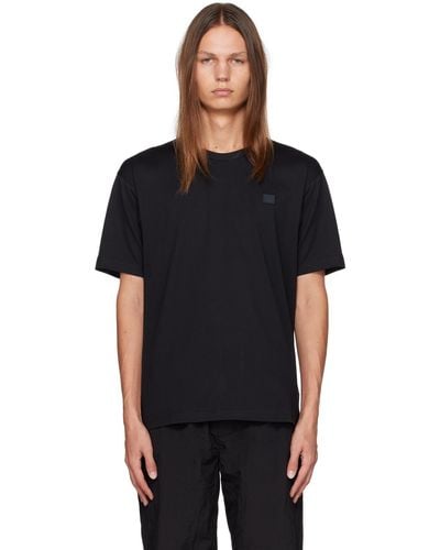 Acne Studios ロゴパッチ Tシャツ - ブラック