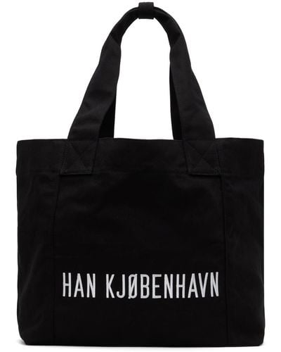 Han Kjobenhavn Logo Tote - Black