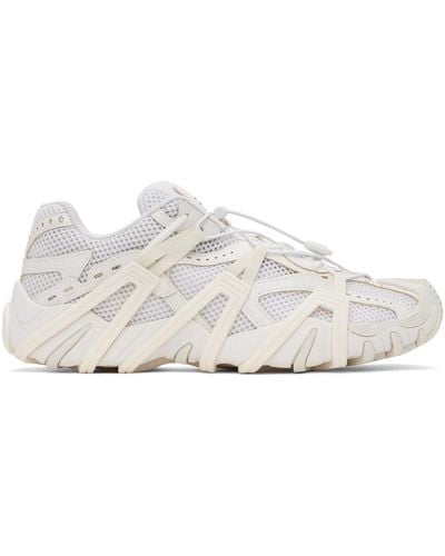 DIESEL White S-prototype Cr Lace X Trainers - Black