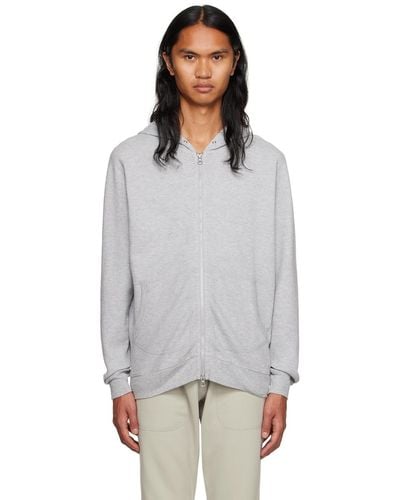 Reigning Champ Waffle Hoodie - Gray