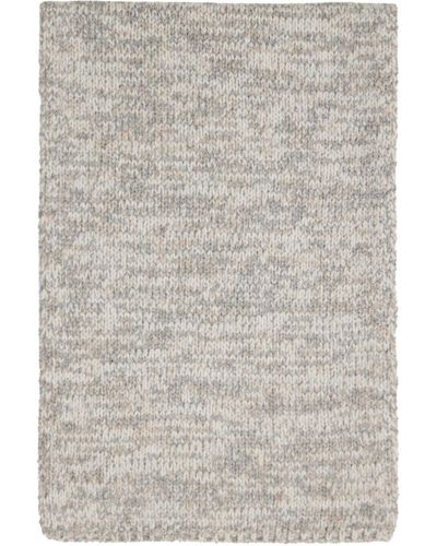 JOSEPH Écharpe grise en tricot