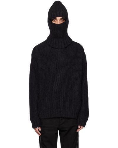 Givenchy バラクラバ セーター - ブラック