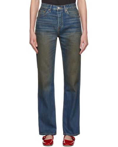 RE/DONE Blue Loose Jeans