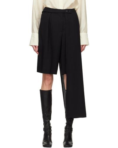 La Collection Yoko Midi Skirt - Black