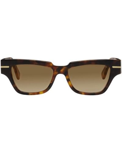 Cutler and Gross Tortoiseshell 1349 Sunglasses - Black