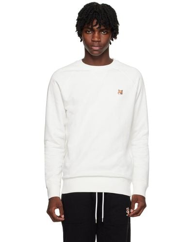 Maison Kitsuné Off-white Fox Head Sweatshirt