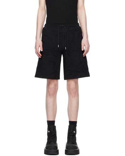 HELIOT EMIL Quadratic Shorts - Black