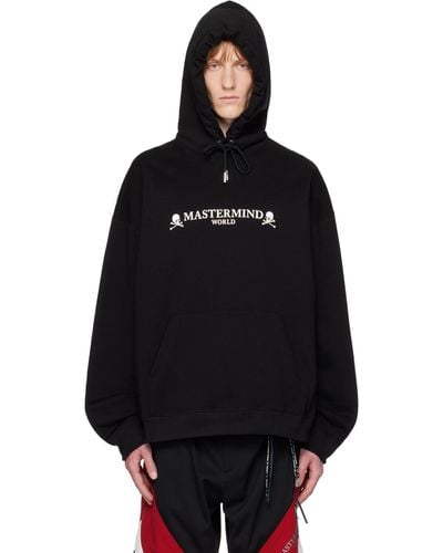 MASTERMIND WORLD Printed Hoodie - Black