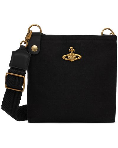 Vivienne Westwood Black Jones Crossbody Bag