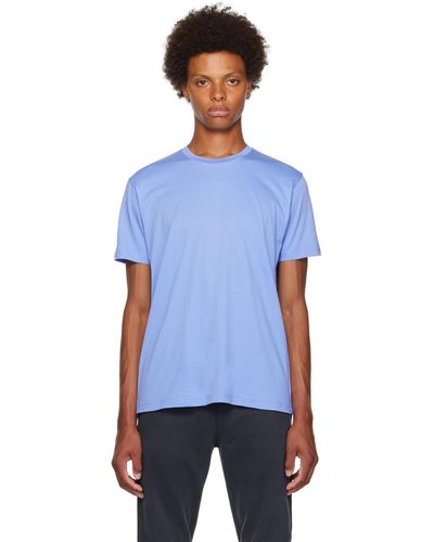 Sunspel T-shirt riviera bleu