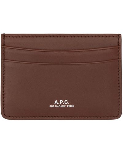 まとめて割 APC josh コインケース ブラウン NOISETTE - mclocksmith