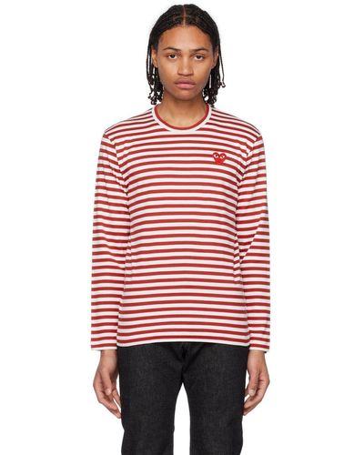 Red and White T-shirts for Men | Lyst