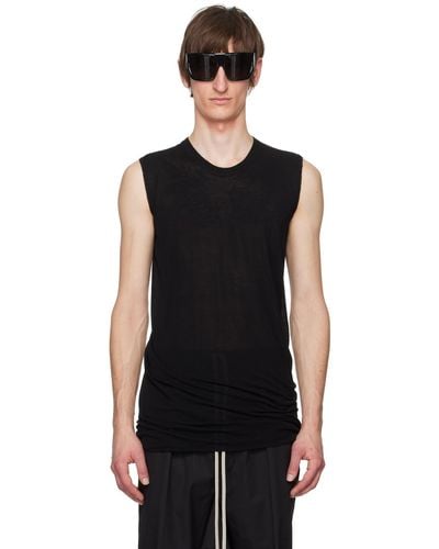 Rick Owens Basic タンクトップ - ブラック