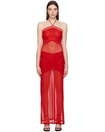 Miaou Serena Maxi Dress - Red