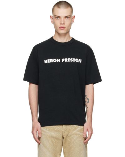 Heron Preston T-shirt 'this is not' noir
