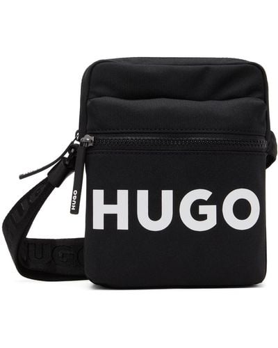 HUGO Ethon 2.0 ロゴ バッグ - ブラック