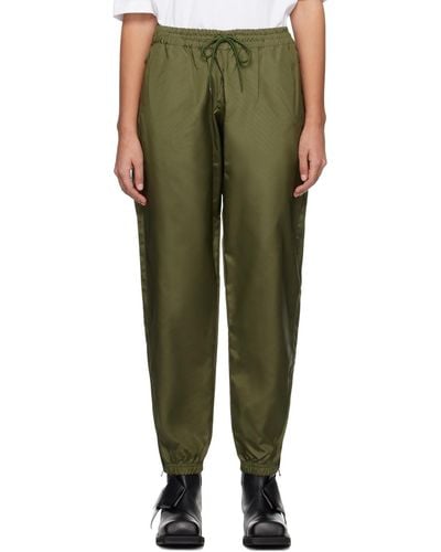 Wardrobe NYC Utility Trousers - Green