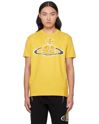 Vivienne Westwood Yellow Time Machine T-shirt - Orange